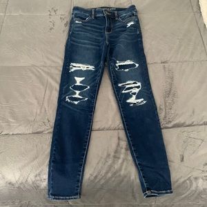American Eagle High Rise skinny Jegging